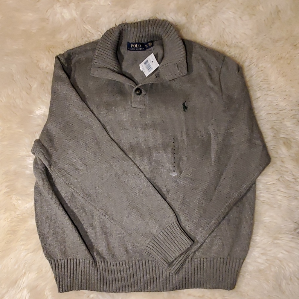 Polo V neck sweater